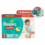 Подгузники-трусики Pampers Pants Junior 5 (12-18 кг) MEGA PACK, 96 шт